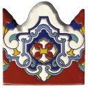 Ceramic High Relief Border Tile Plaquet Karen